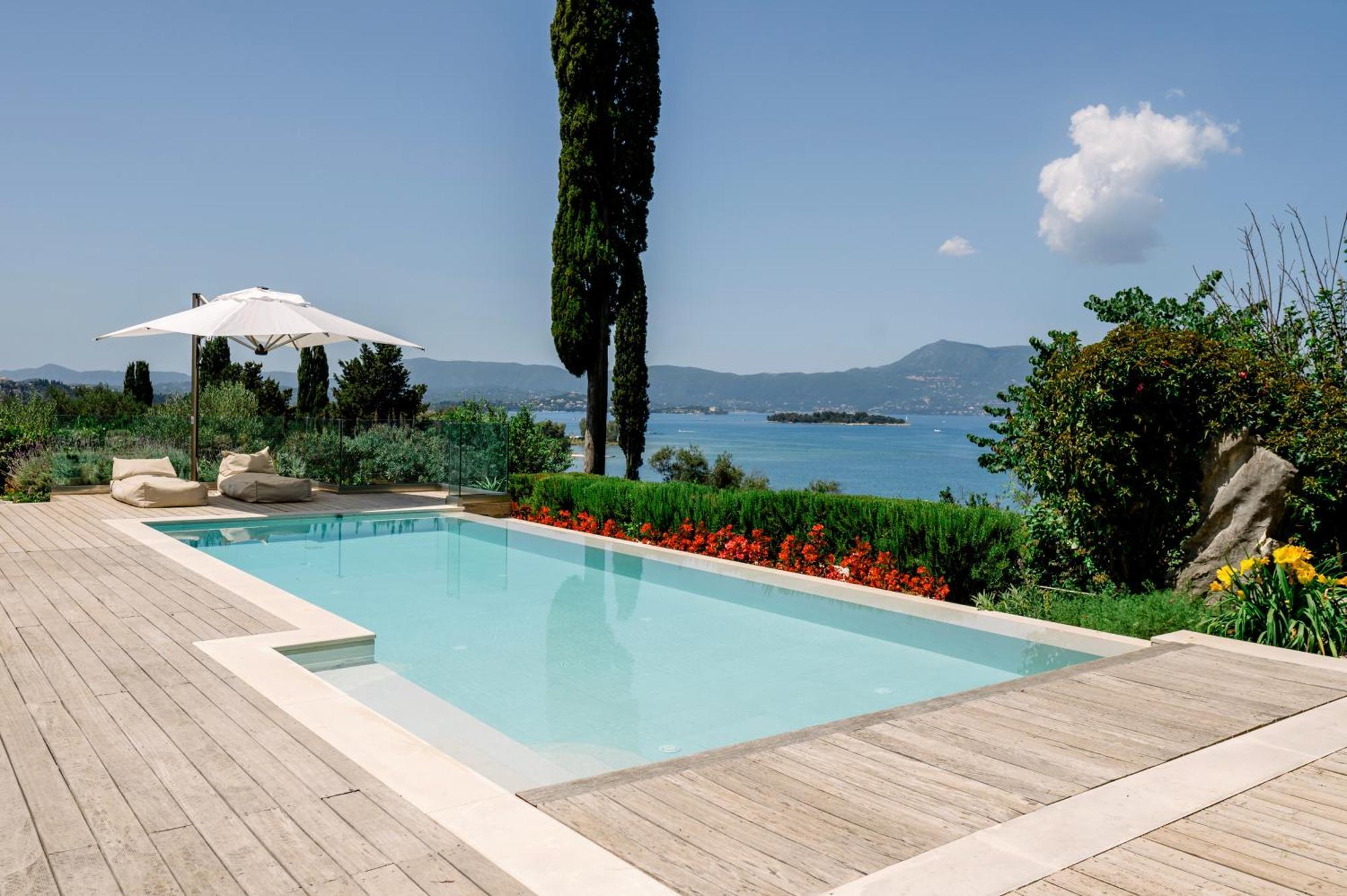 Melithea Seaview Villa Alepou ภายนอก รูปภาพ