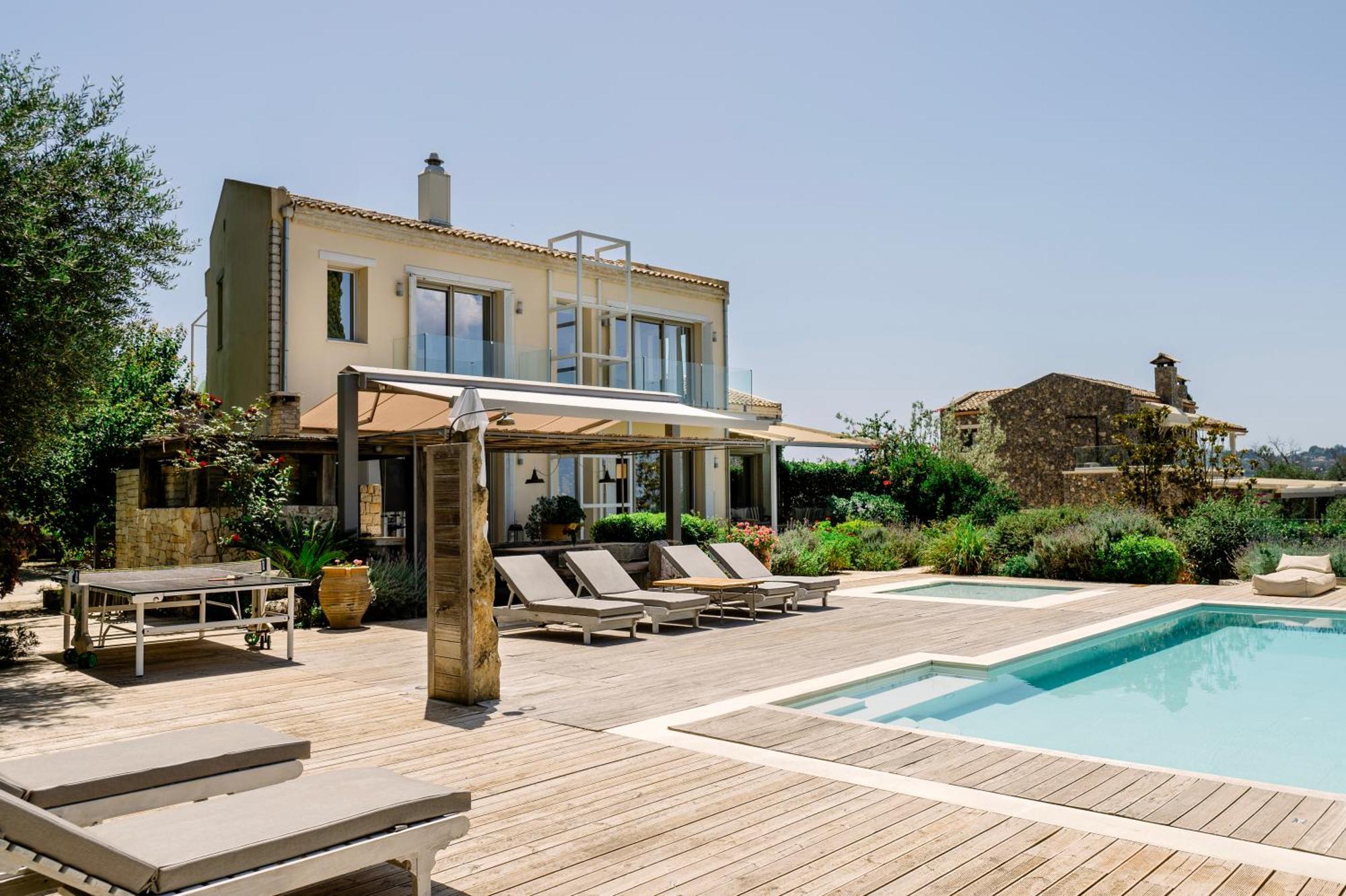 Melithea Seaview Villa Alepou ภายนอก รูปภาพ