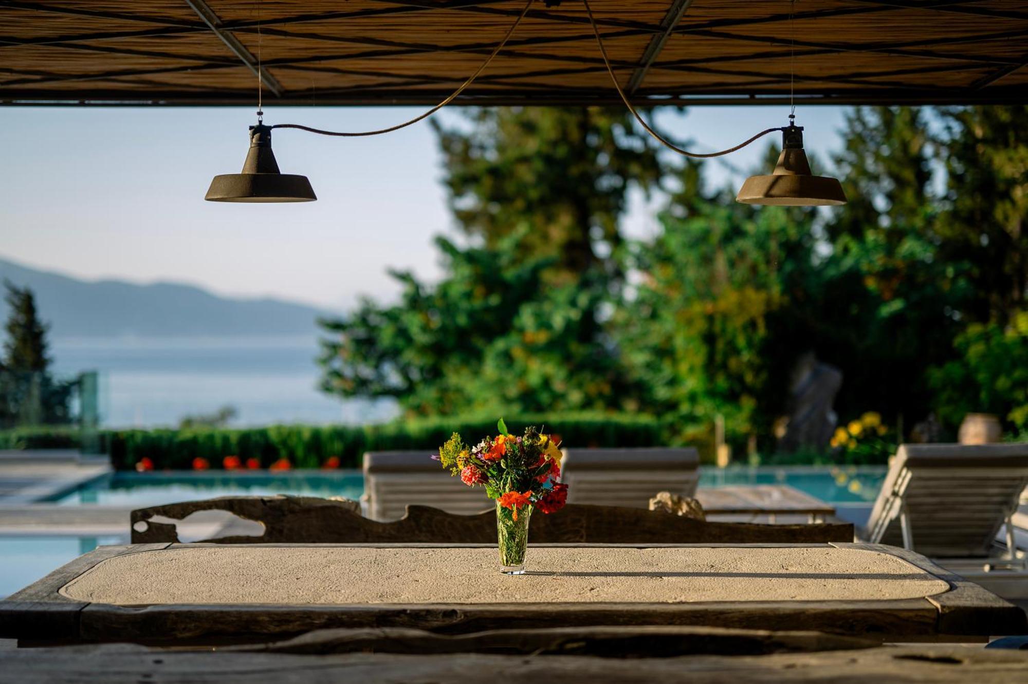 Melithea Seaview Villa Alepou ภายนอก รูปภาพ